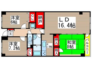 L-Place下総中山Ⅱの物件間取画像